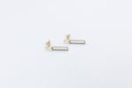10K Gold Diamond Drop Earrings 0.25ct