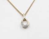 10K Gold Diamond Pendent