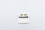 10K Gold Heart Diamond Earrings