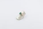 10K Gold Emerald & Diamond Set ring