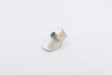 10K Gold Emerald & Diamond Set ring