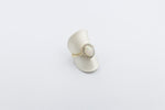 10K Gold Opal & Diamond Set ring