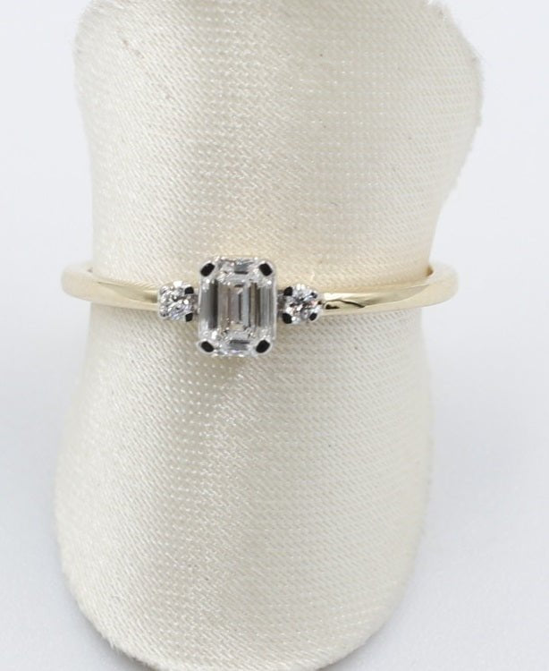 14ct Yellow Gold Lab Grown Diamond 0.33carat Ring