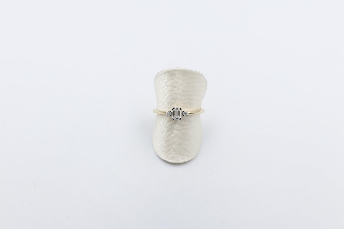 14ct Yellow Gold Lab Grown Diamond 0.33carat Ring