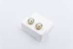 10K Gold Setting with Australian Full  Opal Earrings