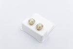 10K Gold Setting with Australian Full  Opal Earrings