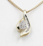 10K Gold Diamond Pendent