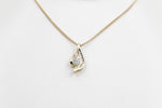 10K Gold Diamond Pendent
