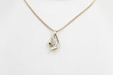 10K Gold Diamond Pendent