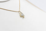 10K Gold Diamond Pendent