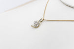 10K Gold Diamond Pendent