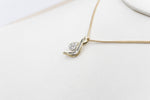 10K Gold Diamond Pendent