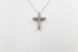 10kt Gold Set 1ct Lab Grown Diamonds Set Cross