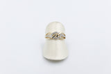 10K Gold Diamond Set Dress Ring TDW 0.10ct