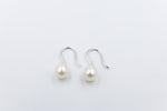 Stg Silver Fresh Water Pearl Drops