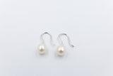 Stg Silver Fresh Water Pearl Drops