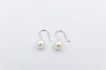 Stg Silver Fresh Water Pearl Drops