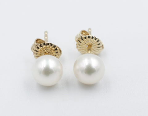 9ct Gold Fresh water Pearl Earrings
