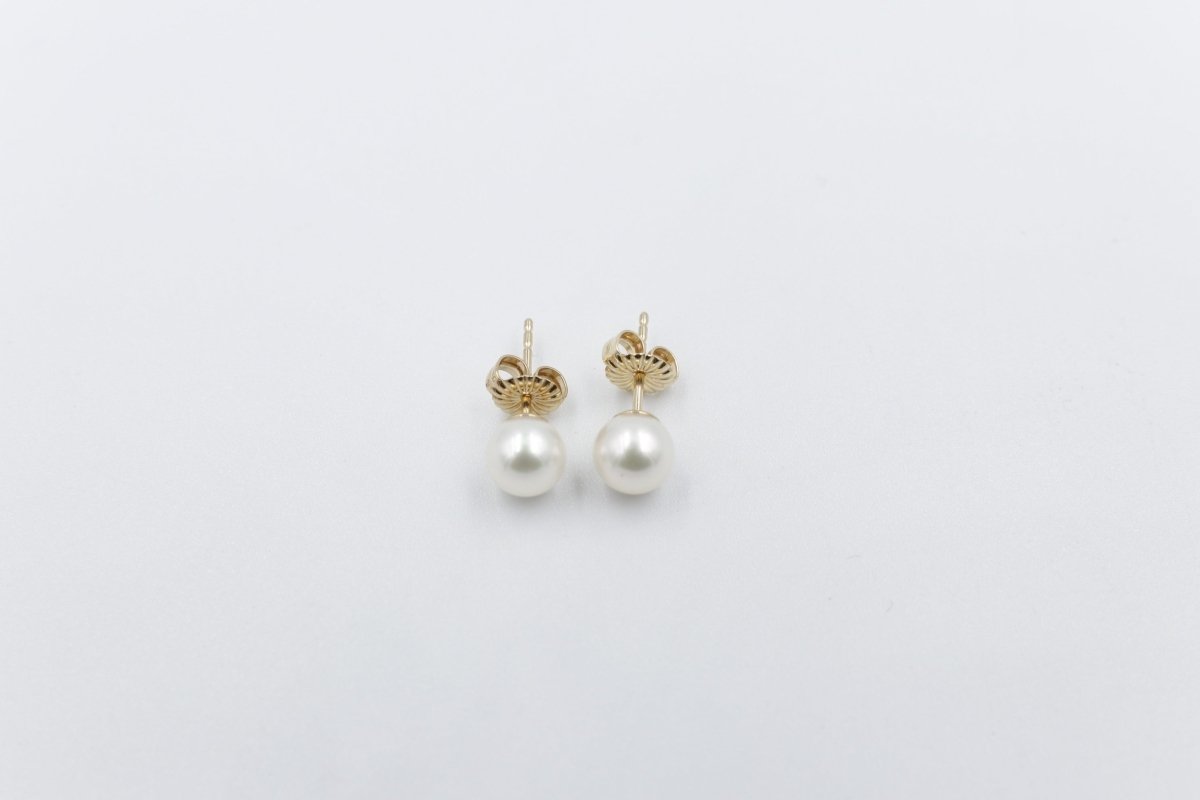 9ct Gold Fresh water Pearl Earrings
