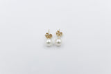 9ct Gold Fresh water Pearl Earrings