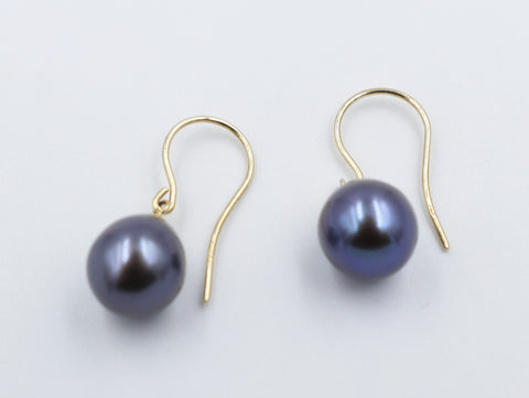 9ct Gold Set Fresh water Pearl Earrings