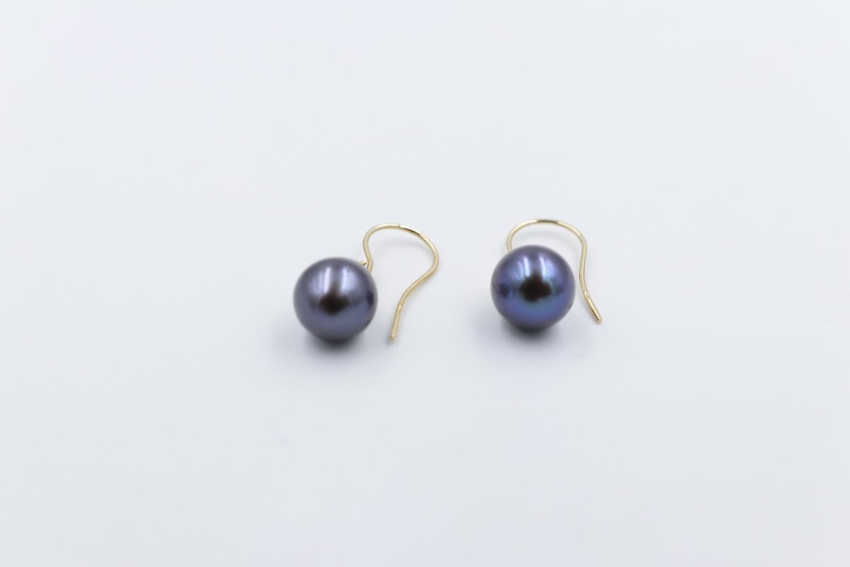 9ct Gold Set Fresh water Pearl Earrings