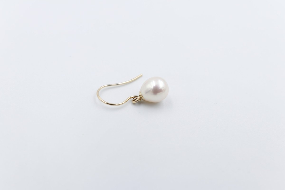 9ct Gold Set Fresh water Pearl Earrings