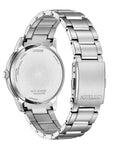 Citizen Mens Rose-Silver Tone Eco-Drive Watch - BM6979-74A