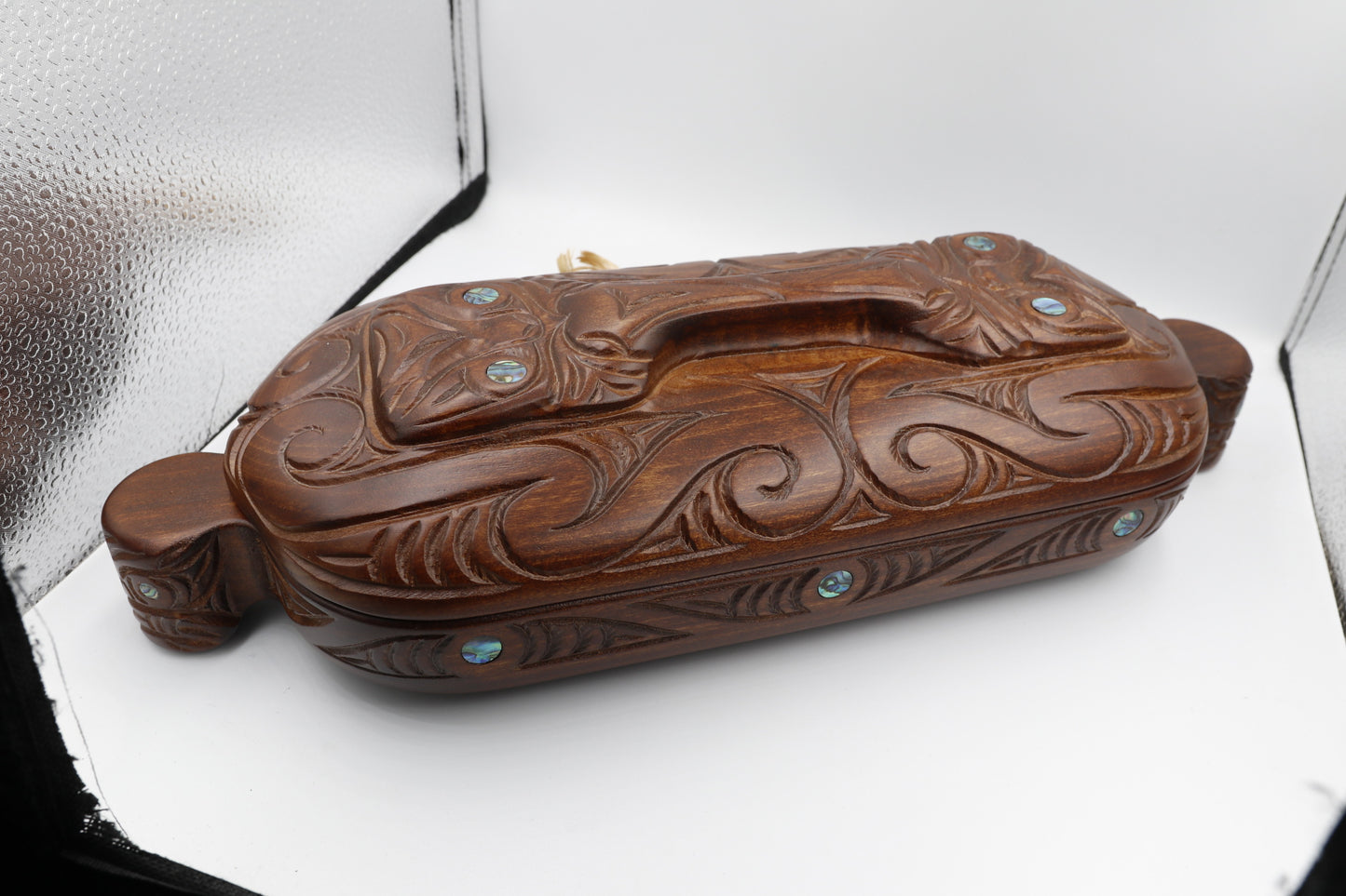 New Zealand Native Wood Wakahuia (Haehae)