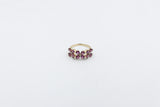 9ct Gold Rhodolite Garnet Ring