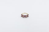 9ct Gold Rhodolite Garnet Ring