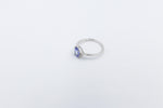 9ct White Tanzanite and Diamond Ring SYR7680