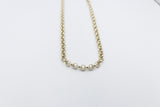 9ct Gold Round Belcher Chain B4 5CHB460Y 60cm