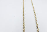 9ct Gold Round Belcher Chain B4 5CHB460Y 60cm