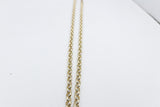 9ct Gold Round Belcher Chain B4 5CHB460Y 60cm