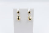 9ct Gold Tear Drop Earrings 5ER0415