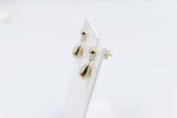 9ct Gold Tear Drop Earrings 5ER0415