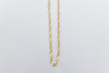 9ct Gold Singapore Twist Chain SNG30 50cm