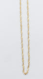 9ct Gold Singapore Twist Chain SNG30 50cm