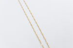9ct Gold Singapore Twist Chain SNG30 50cm