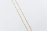 9ct Gold Singapore Twist Chain SNG30 50cm