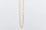 9ct Gold Singapore Twist Chain SNG30 50cm