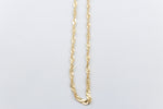 9ct Gold Singapore Twist Chain SNG40 55cm