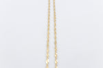 9ct Gold Singapore Twist Chain SNG40 55cm