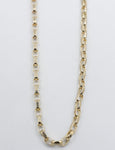 9ct Gold Diamond Cut Belcher Chain 45cm 9YBOD2.45