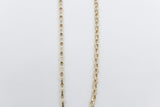 9ct Gold Diamond Cut Belcher Chain 45cm 9YBOD2.45