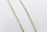 9ct Gold Diamond Cut Belcher Chain 45cm 9YBOD2.45