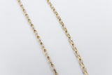 9ct Gold Diamond Cut Belcher Chain 45cm 9YBOD2.45