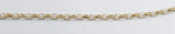 9ct Gold Diamond Cut Belcher Chain 45cm 9YBOD2.45