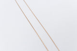 9ct Rose Gold Italian Wheatsheaf Chain 55cms